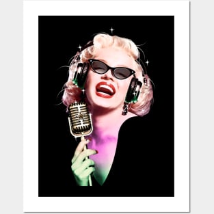 Dj Marilyn Posters and Art